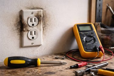 Enchufe que chispea o huele a quemado: causas comunes, comprobaciones con multímetro y solución segura Enchufe que chispea o huele a quemado: causas comunes, comprobaciones con multímetro y solución segura